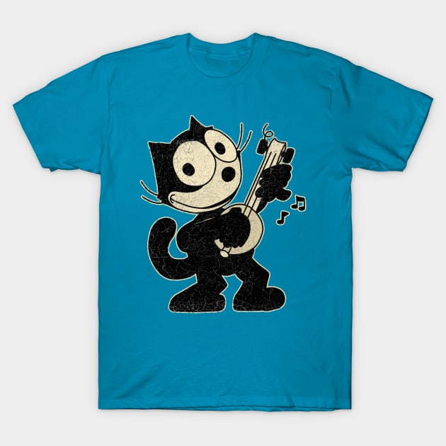 Felix the cat T-Shirt by valentinahramov